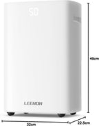 Dehumidifier 25L Day Dehumidifiers for Home with Dry