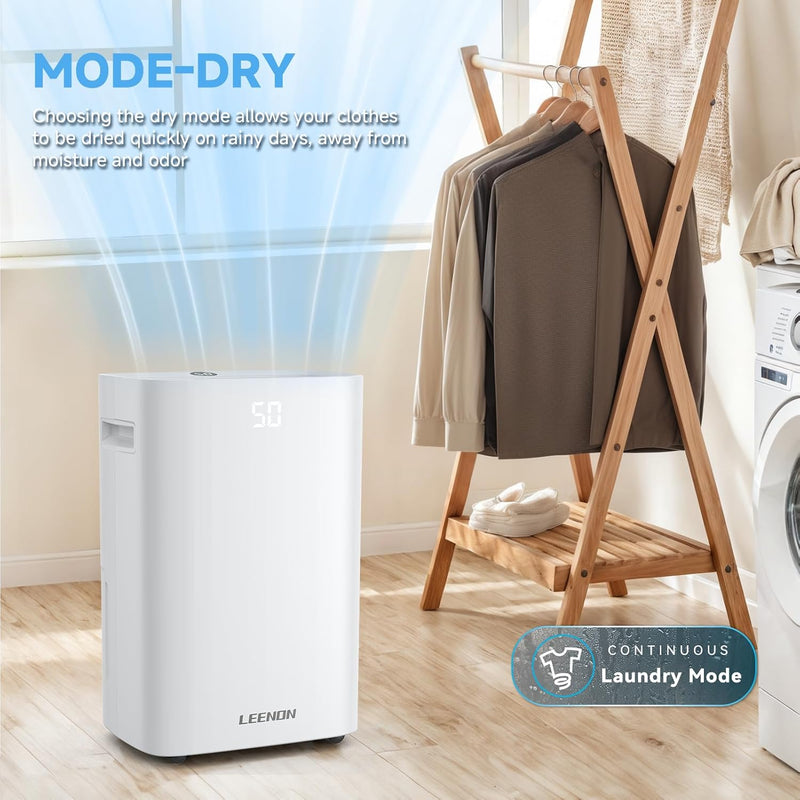 Dehumidifier 25L Day Dehumidifiers for Home with Dry