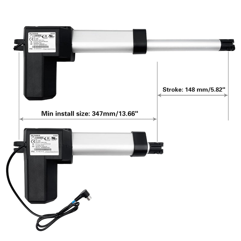 Deltadrive Motor Model Linear Actuator for Electric Sofa