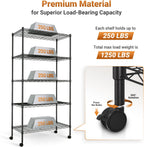 Deluxe 5-Shelf