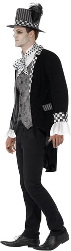 Deluxe Dark Hatter Costume with Jacket Mock Shirt