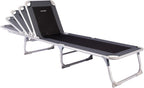 Deluxe Foldable Sun Lounger for Garden Or Camping