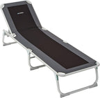 Deluxe Foldable Sun Lounger for Garden Or Camping