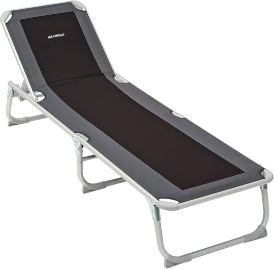 Deluxe Foldable Sun Lounger for Garden Or Camping