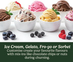 Deluxe Ice Maker Frozen Yogurt Sorbet Homemade Desserts