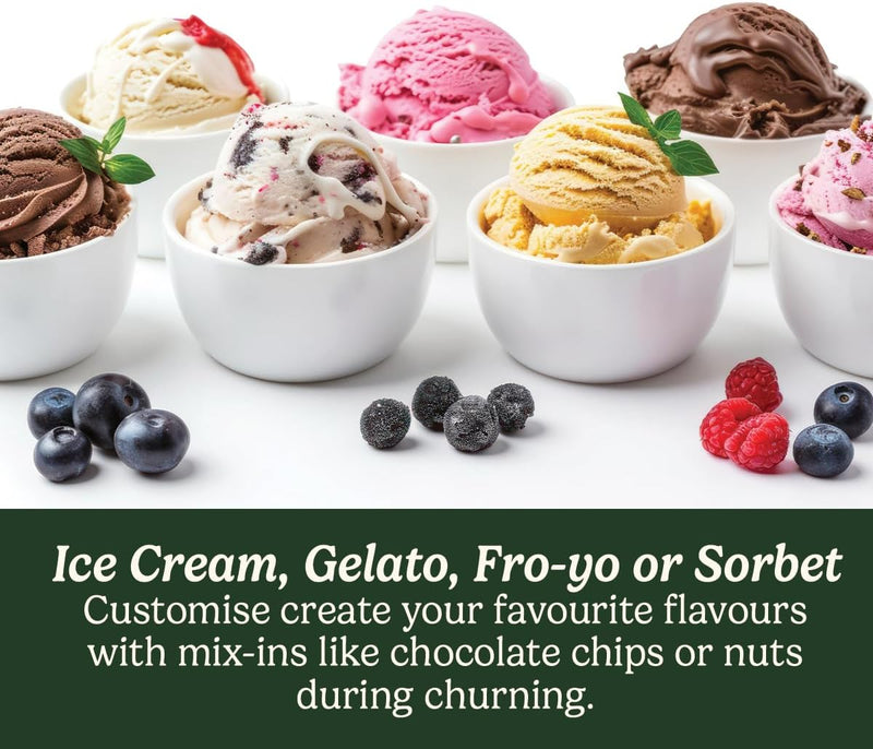 Deluxe Ice Maker Frozen Yogurt Sorbet Homemade Desserts