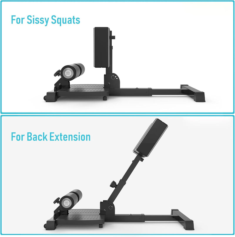 Deluxe Multi-Function Deep Sissy Squat Bench Home Gym