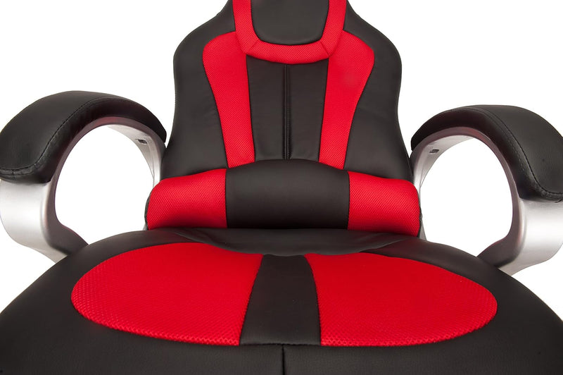 Deluxe Padded Sports Racing Chair Gaming Executive Swivel