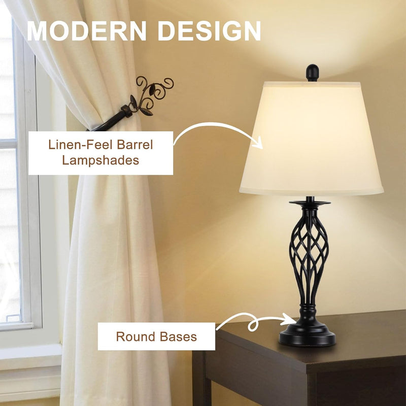 LED Floor Lamp with Frosted Glass Globe 3000K