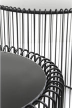 Design Wire Coffee Table 70CM Diameter Living (Set of 2)