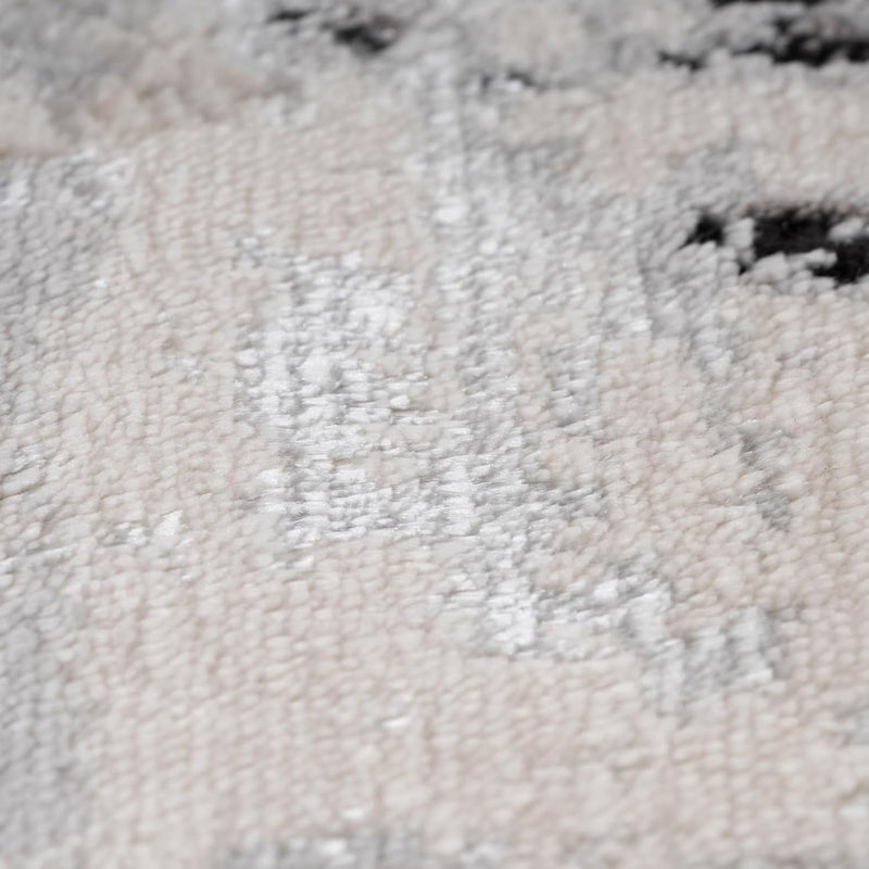 Designer Abstract Painterly Living Room Rug Dense Super