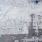 Designer Abstract Painterly Living Room Rug Dense Super
