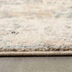Designer Distressed Tribal Diamond Thick Polyester Carpet Rug