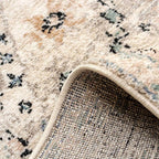 Designer Distressed Tribal Diamond Thick Polyester Carpet Rug
