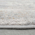 Designer Large Antique Polyester Abstract Painterly Carpet Rug