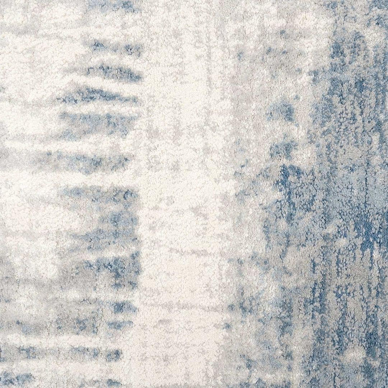 Designer Large Antique Polyester Abstract Painterly Carpet Rug