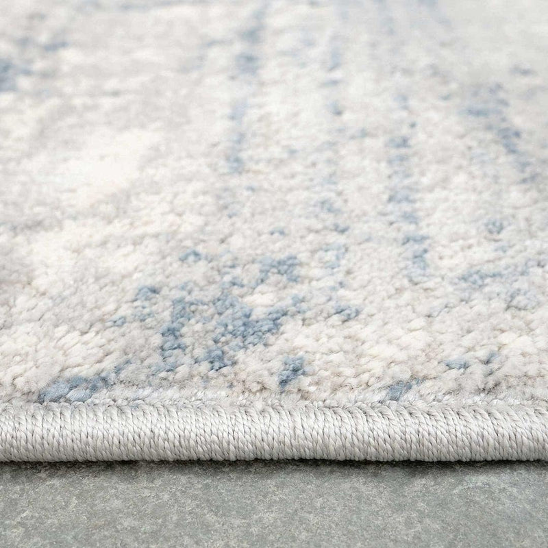 Designer Large Antique Polyester Abstract Painterly Carpet Rug