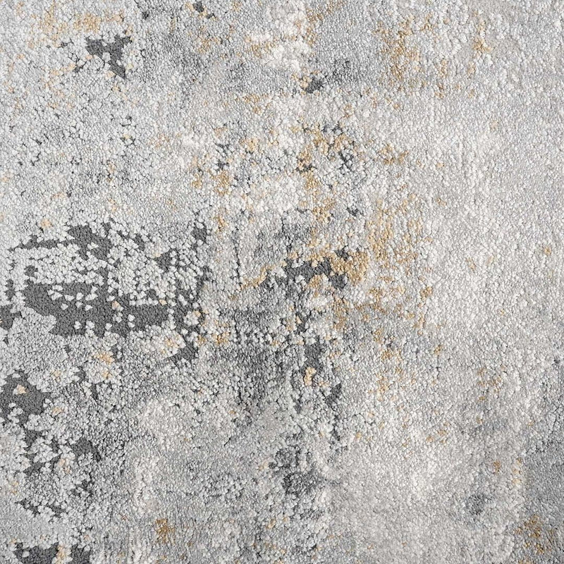 Designer Large Antique Polyester Abstract Painterly Carpet Rug