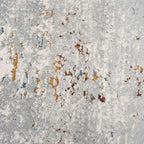 Designer Large Antique Polyester Abstract Painterly Carpet Rug