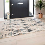 Designer Wool Like Duck Egg Thick Polyester Carpet