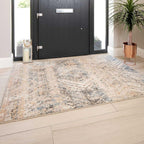 Designer Wool Like Duck Egg Thick Polyester Carpet