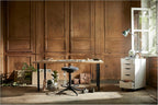 Desk 140x60CM Stained Oak Effect