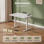Desk 2 Memory Buttons for Adjust Height