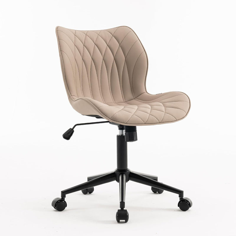 Desk Chair Adjustable Home Office with Wheels