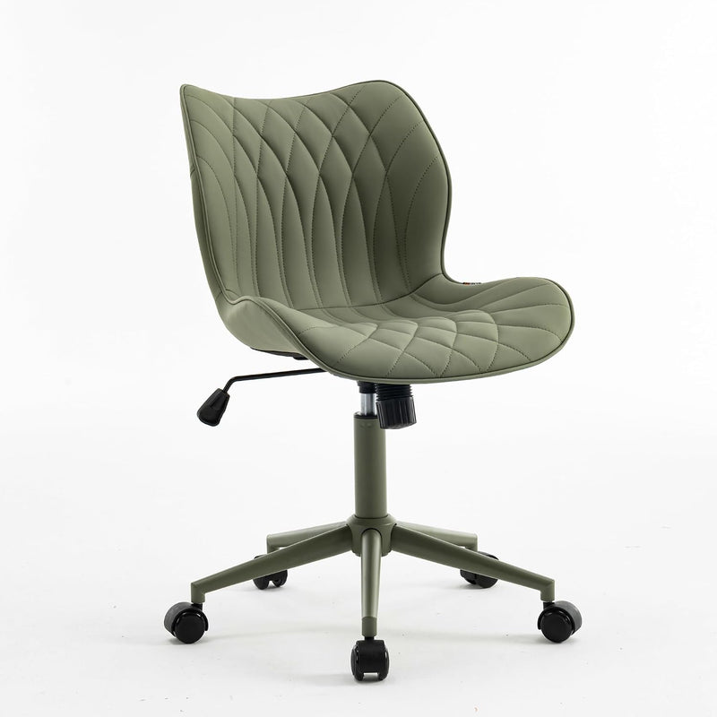 Desk Chair Adjustable Home Office with Wheels