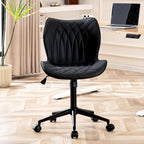 Desk Chair Adjustable Home Office with Wheels PU