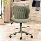 Desk Chair Adjustable Home Office with Wheels