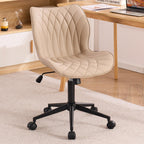 Desk Chair Adjustable Home Office with Wheels
