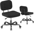 Desk Chair Adjustable Swivel Task Seat Teddy-Fleece