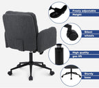 Desk Chair Faux Cashmere Office