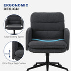 Desk Chair Faux Cashmere Office