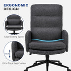 Desk Chair Faux Cashmere Office