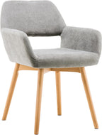 Desk Chair No Wheels Vanity Comfy Accent Chairs (Set of 2)