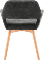Desk Chair No Wheels Vanity Comfy Accent Chairs (Set of 2)