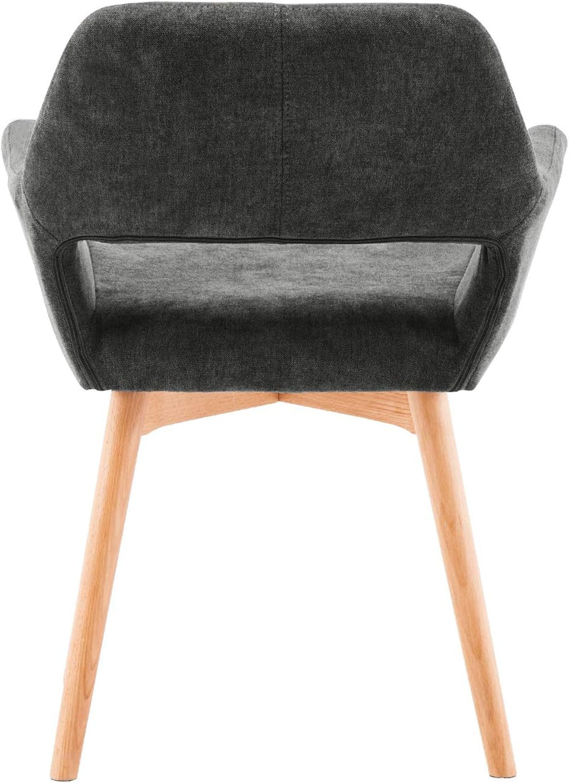 Desk Chair No Wheels Vanity Comfy Accent Chairs (Set of 2)