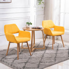 Desk Chair No Wheels Vanity Comfy Accent Chairs (Set of 2)
