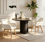 Desk Chair No Wheels Vanity Comfy Accent Chairs (Set of 2)