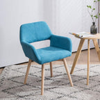 Desk Chair No Wheels Vanity Comfy Accent Chairs (Set of 2)