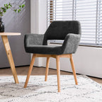 Desk Chair No Wheels Vanity Comfy Accent Chairs (Set of 2)