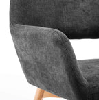 Desk Chair No Wheels Vanity Comfy Accent Chairs (Set of 2)