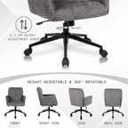 Desk Chair Swivel Office with Armrests Home Up