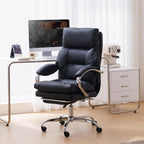 Desk Chairs with Foot Rest Reclining Office Chair
