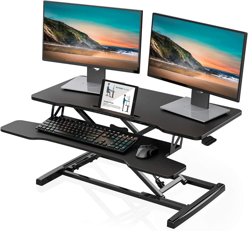 Standing Desk Converter 91.5x40CM Height Adjustable Sit