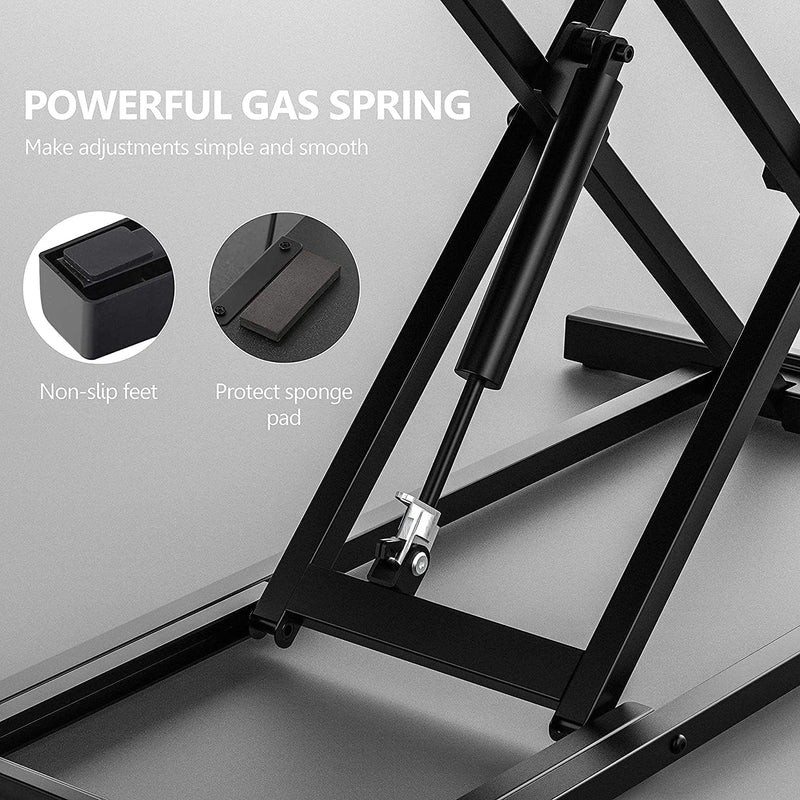 Standing Desk Converter 91.5x40CM Height Adjustable Sit