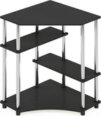 Desk Corner Gaming with Storage Shelves Computer Office