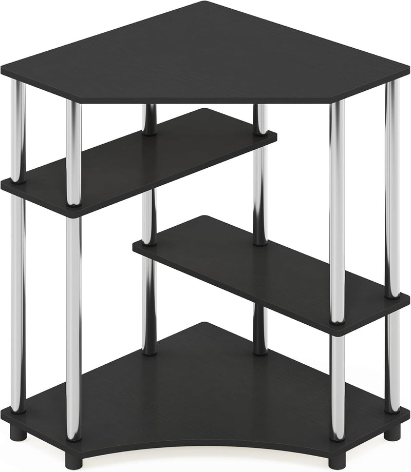 Desk Corner Gaming with Storage Shelves Computer Office